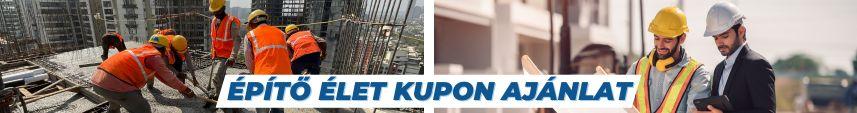 Építő élet kupon ajánlat
