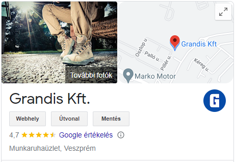 Google értékelés