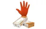 GALAXY NITRILE DIAMOND ORANGE egyszerhasználatos kesztyű