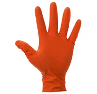 GALAXY NITRILE DIAMOND ORANGE egyszerhasználatos kesztyű
