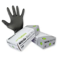GALAXY NITRILE BLACK PLUS egyszerhasználatos kesztyű