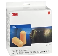 3M 1100 NARANCS FÜLDUGÓ SNR 37DB