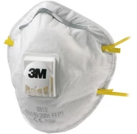3M 8812 FFP1S RÉSZECSKESZŰRŐ SZELEPES FÉLÁLARC
