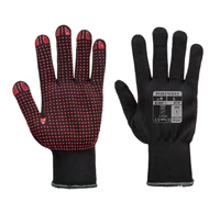 Portwest Nylon PVC pontozott kesztyű Portwest Nylon PVC pontozott kesztyű