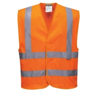 Portwest MeshAir mellény fekete betétekkel