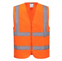 Portwest Hi-Vis zippzáras mellény