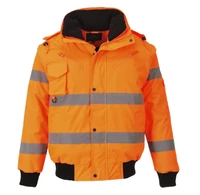 Portwest Hi Vis 3 az 1 ben bomber kabát