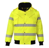 Portwest Hi Vis 3 az 1 ben bomber kabát