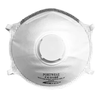 Portwest FFP3 szelepes Dolomite Light Cup légzésvédő maszk (10 darab/csomag)