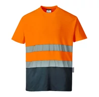 Portwest Kéttónusú Cotton Comfort póló