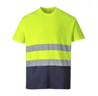 Portwest Kéttónusú Cotton Comfort póló