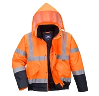 Portwest Hi-Vis kéttónusú bomber kabát