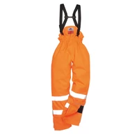 Portwest Bizflame Rain bélelt  Hi Vis antisztatikus FR nadrág