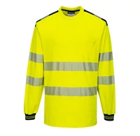 Portwest PW3 Hi Vis hosszú ujjú póló Portwest PW3 Hi Vis hosszú ujjú póló