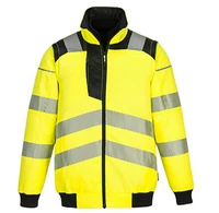 Portwest PW3 Hi Vis 3 in 1 Pilota kabát