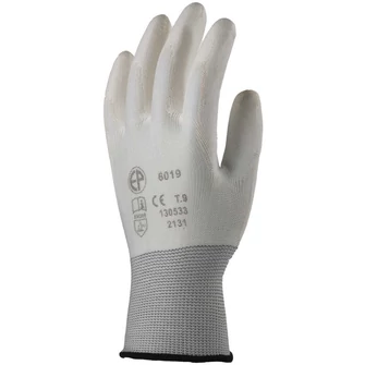 EP PRECÍZIÓS POLIÉSZTER KESZTYŰ, PU MÁRTOTT TENYÉRREL
