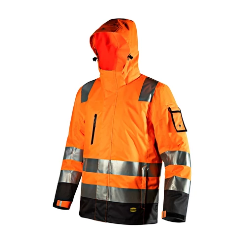 DIADORA UTILITY HV JACKET EXTERNAL SHELL jól láthatósági kabát