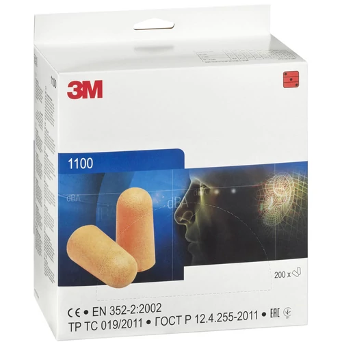 3M 1100 NARANCS FÜLDUGÓ SNR 37DB