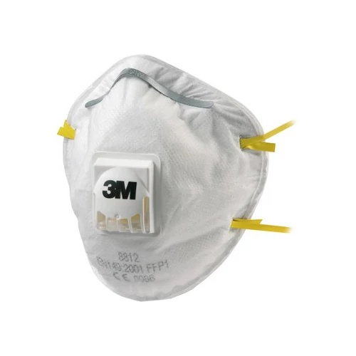3M 8812 FFP1S RÉSZECSKESZŰRŐ SZELEPES FÉLÁLARC