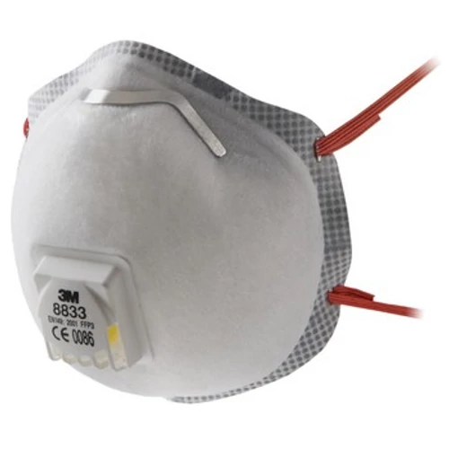 3M 8833B FFP3 RÉSZECSKESZŰRŐ FÉLÁLARC