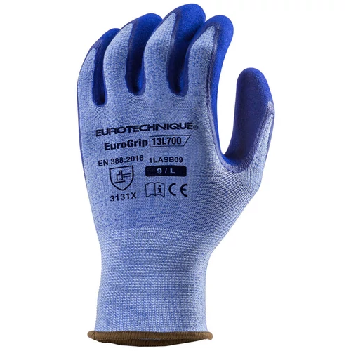 EUROTECHNIQUE EUROGRIP KESZTYŰ DUPLARÉTEGŰ LATEX CSB TENYÉRREL
