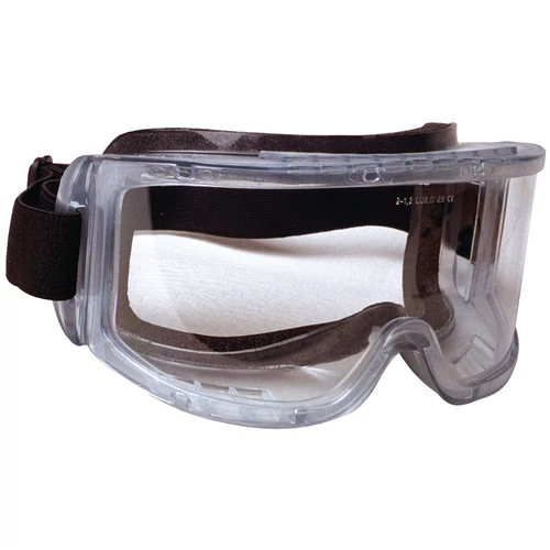 LUX OPTICAL HUBLUX VÍZTISZTA GUMIPÁNTOS MUNKAVÉDELMI SZEMÜVEG