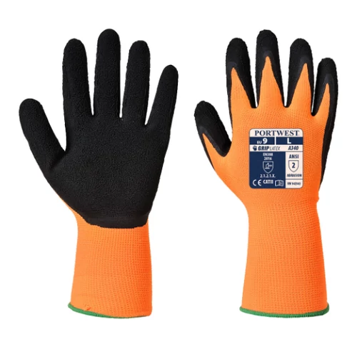 Portwest Hi Vis Grip védőkesztyű   Latex