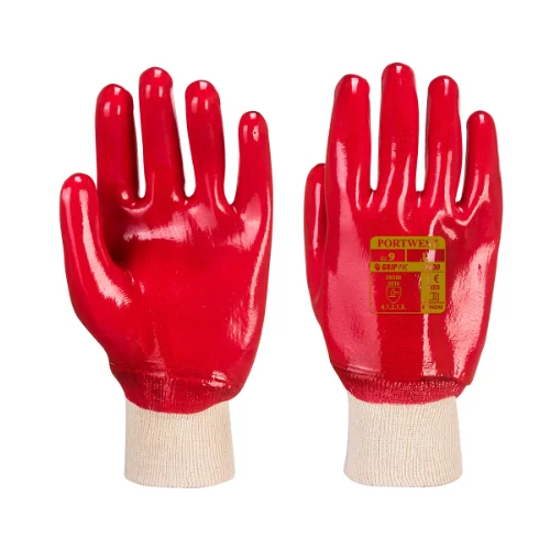 Portwest PVC csuklóig mártott kesztyű