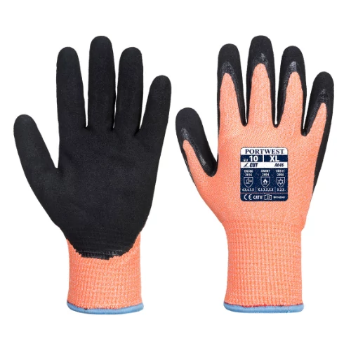 Portwest Vis Tex Winter HR Cut nitril kesztyű