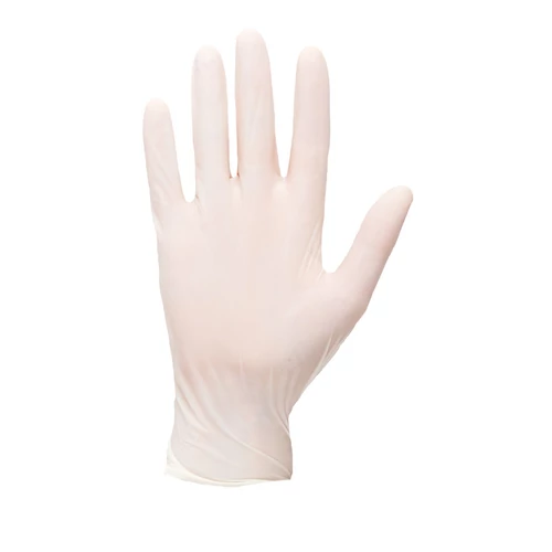Portwest Latex egyszerhasználatos kesztyű, púderezett (100 darab/csomag)