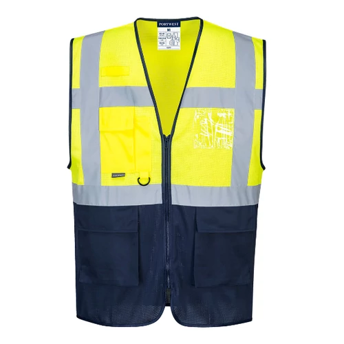 Portwest Hi Vis kéttónusú MeshAir Executive mellény
