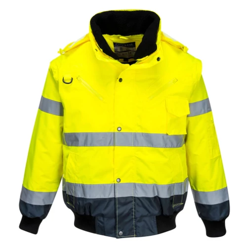 Portwest Hi Vis Kontraszt Bomber dzseki