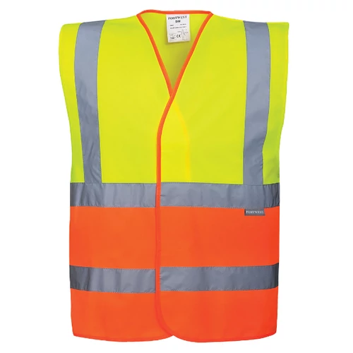Portwest Kéttónusú láthatósági mellény