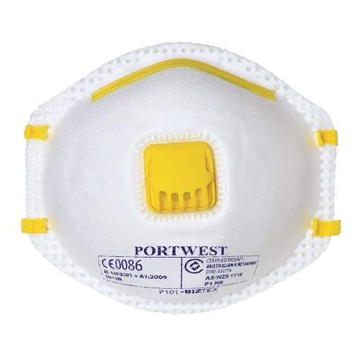Portwest FFP1 Szelepes porálarc (10 darab/csomag)