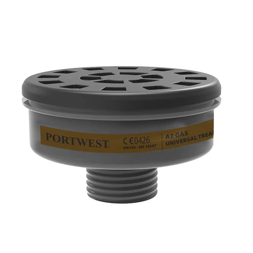 Portwest A2 gáz szűrő   univerzális csatlakozás (6 darab/csomag)