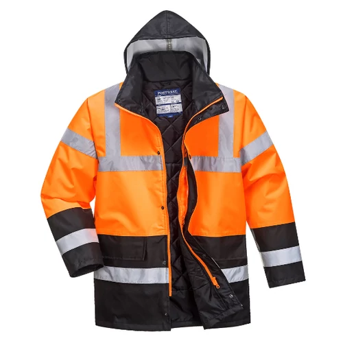 Portwest Hi Vis Kéttónusú Traffic kabát