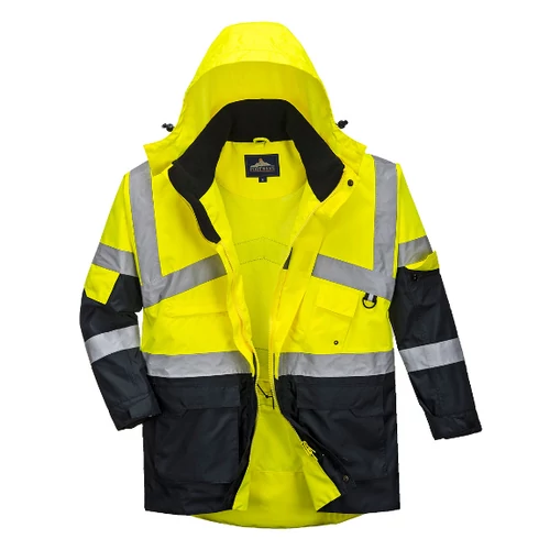 Portwest Hi Vis kéttónusú lélegző kabát Portwest Hi Vis kéttónusú lélegző kabát