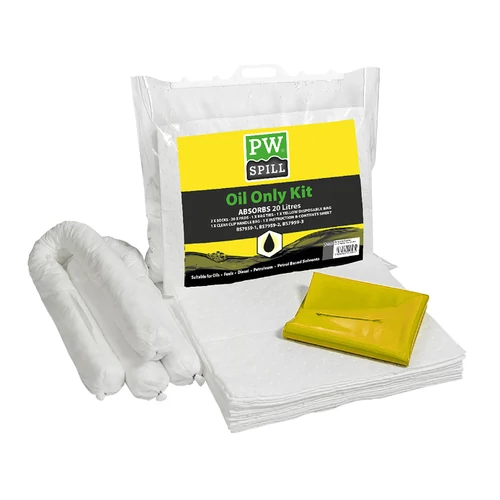 Portwest 20 Liter olajszorbens készlet (6 darab/csomag)