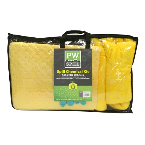 Portwest 50 liter vegyi szorbens készlet (3 darab/csomag)