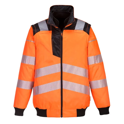 Portwest PW3 Hi Vis 3 in 1 Pilota kabát