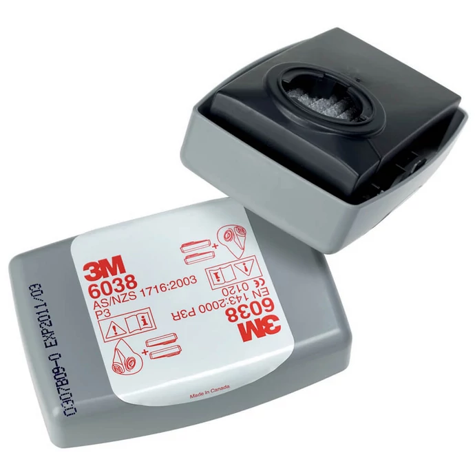 3M 6038 P3 SZŰRŐBETÉT, MÉRGEZŐ RÉSZECSKÉK HF ELLEN