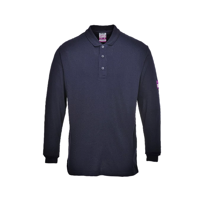 Portwest Lángálló antisztatikus hosszú ujjú póló